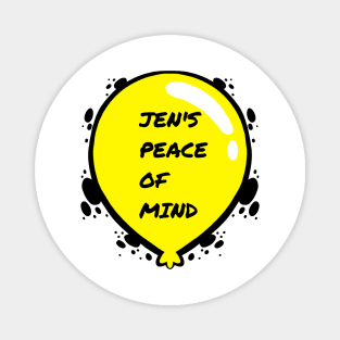 Jen's peace of mind Magnet